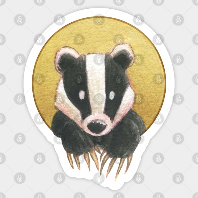 Badger Pride Sticker by AmberStone